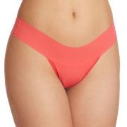 Hanky Panky Truser 2P Breathe Natural Rise Thong Korall Large Dame