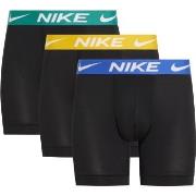 Nike 9P Everyday Essentials Micro Boxer Brief Svart/Blå polyester Medi...