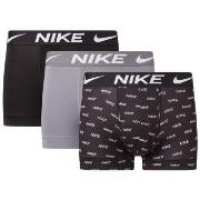 Nike 6P Everyday Essentials Micro Trunks Grå/Svart polyester Medium He...