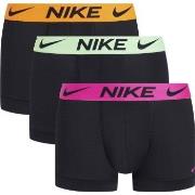 Nike 9P Everyday Essentials Micro Trunks D1 Svart/Rosa polyester Large...