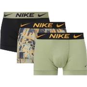 Nike 6P Everyday Essentials Micro Trunks D1 Grønn/Oransje polyester La...