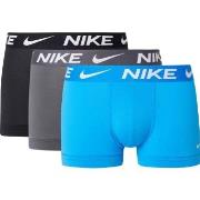 Nike 9P Everyday Essentials Micro Trunks D1 Grå/Blå polyester Medium H...