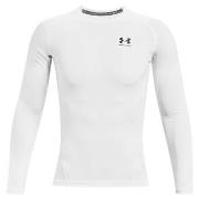 Under Armour 3P HeatGear LS Compression Shirt Hvit 3XL Herre