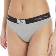 Calvin Klein Truser 3P CK96 Cotton Thong Lysgrå bomull X-Large Dame