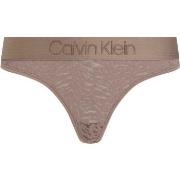 Calvin Klein Truser 3P Intrinsic Coordinate Thong Beige X-Large Dame