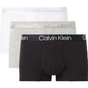 Calvin Klein 6P Modern Structure Recycled Trunk Hvit/Svart Large Herre