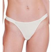 Sloggi Truser 2P GO Casual Tiny Tanga Briefs Benhvit bomull Large Dame