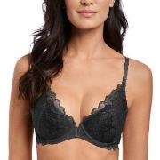 Wacoal BH Lace Perfection Plunge Push Up Bra Svart A 70 Dame