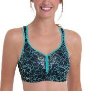 Anita BH Active Air Control DeltaPad Sports Bra Svart/Blå G 85 Dame