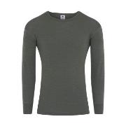 Dovre Wool Long Sleeve T-Shirt Grønn ull Large Herre