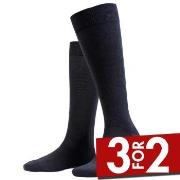 Amanda Christensen Strømper Core Knee High Sock Antracit bomull Str 47...