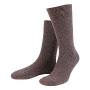 Amanda Christensen Strømper True Ankle Dot Sock Brun Str 43/46 Herre