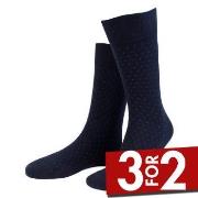 Amanda Christensen Strømper True Ankle Dot Sock Marine Str 47/50 Herre
