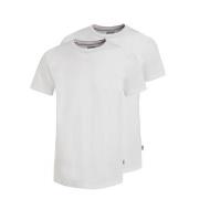 Jockey 2P Cotton Crew Neck T-Shirt Hvit bomull X-Large Herre