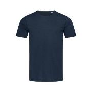 Stedman Finest Cotton T For Men Marine bomull Small Herre