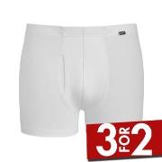 Jockey Comfort Trunk Hvit bomull Medium Herre