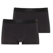 Jockey 2P Short Trunks Svart polyamid Large Herre