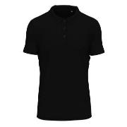 Stedman Clive Short Sleeve Polo Svart ringspunnet bomull Large Herre