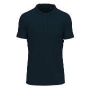 Stedman Clive Short Sleeve Polo Marine ringspunnet bomull Large Herre