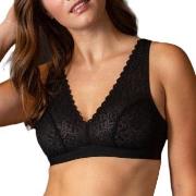 Trofe Maya Soft Bra BH Svart polyamid D 70 Dame