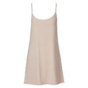 Trofe Slip Dress Beige polyamid X-Large Dame