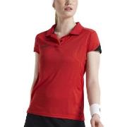 Craft Pro Control Impact Polo W Rød polyester X-Large Dame