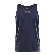 Craft Rush Singlet M Marine polyester Medium Herre