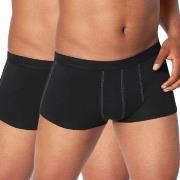 Sloggi 4P Men 24 7 Short Svart bomull Medium Herre