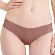 Sloggi Truser ZERO Microfibre 2.0 Hipstring Brief Brun Small Dame