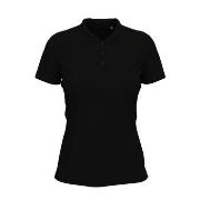 Stedman Claire Short Sleeve Polo Svart ringspunnet bomull Medium Dame