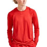 Craft Essence LS Tee Men Rød polyester X-Small Herre