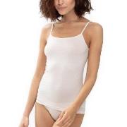 Mey Superfine Organic Spaghetti Top Beige bomull 44 Dame