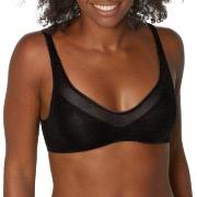 Sloggi BH 2P Oxygene Infinite Soft Bra Svart Large Dame