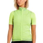 Craft Essence Wind Vest W Limegrønn polyester X-Small Dame