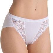 Sloggi Truser Chic Tai Brief Hvit bomull 46 Dame