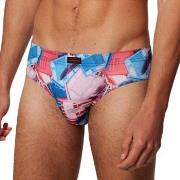 Bruno Banani 2P Beach Life Brief Blå/Rosa polyester Small Herre