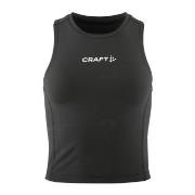 Craft Rush 2 0 Crop Singlet W Svart Small Dame