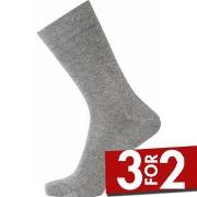 Egtved Strømper Cotton No Elastic Sock Grå Str 45/48 Herre