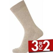 Egtved Strømper Cotton No Elastic Sock Beige Str 40/45 Herre