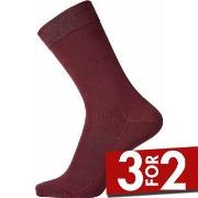 Egtved Strømper Cotton Socks Rød Str 45/48