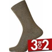 Egtved Strømper Cotton Socks Brun Str 45/48