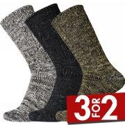 Egtved Strømper 3P Multi Colour Socks Mixed Str 36/41 Herre