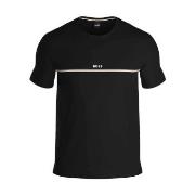 BOSS Unique T-Shirt Svart bomull Small Herre