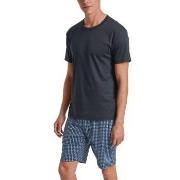 Calida Relax Streamline 2 Short Pyjamas Marine mønster bomull Large He...