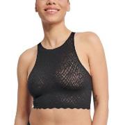 Sloggi BH ZERO Feel Bliss Crop Top Svart Small Dame