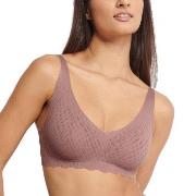 Sloggi BH ZERO Feel Bliss Soft Bra Brun S+ Dame