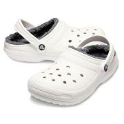 Crocs Classic Lined Clog Hvit US M7/W9 (EU 39-40)