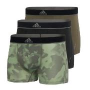 adidas 3P Sport Trunk Svart/Grønn polyester Small Herre