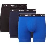 Nike 6P Everyday Essentials Cotton Stretch Boxer Blå/Rød bomull X-Larg...