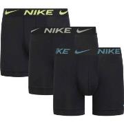 Nike 9P Everyday Essentials Micro Boxer Brief Svart polyester Large He...